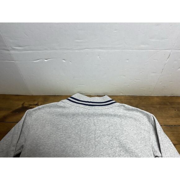 Polo Ralph Lauren V-neck Fleece in Grey Varsity Letterman Sweatshirt Dress XS - Picture 11 of 11